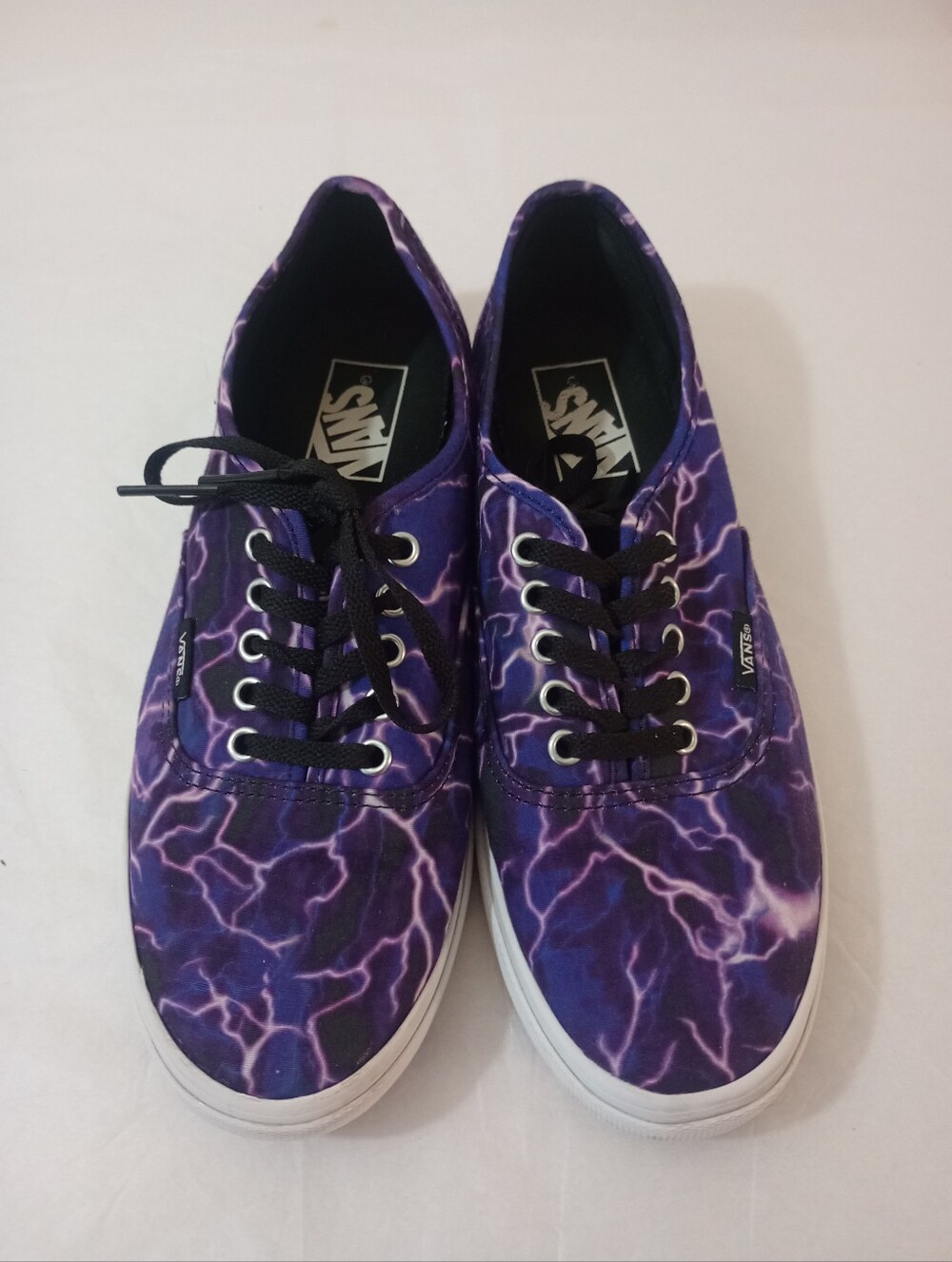 Vans Lightning Mens 6 Womens 7.5 Low Top Skater Shoes Canvas Classic Purple